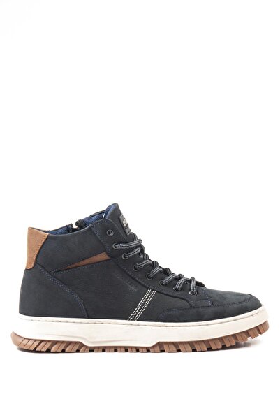 Bulldozer 240014 Navy Blue Nubuck Men's Boots