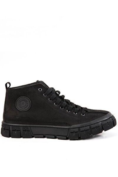 Bulldozer 230053 Siyah Nubuk Erkek Bot