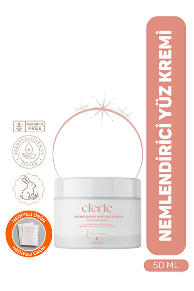Clerie Cosmetics Yoğun Onarıcı Bariyer Güçlendirici Ve Peptid İçeren Yüz Neml...