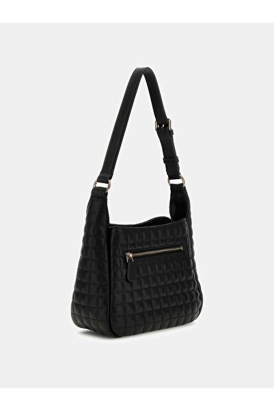 Guess Brera Women's Black Shoulder Bag Hwqg8424010-Bla