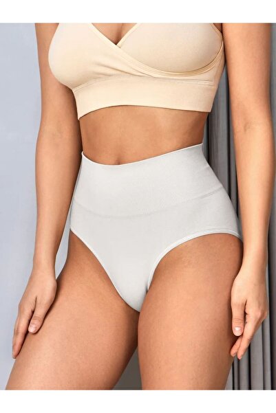 MİSTİRİK Mabet Simit Bölgesi Etkili Bel Toparlayan Spor Slip Korse Beyaz Renk