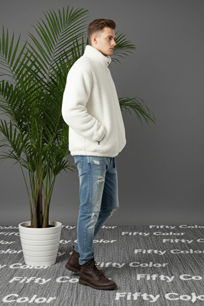 Fifty Color Λούτρινο μπουφάν με φερμουάρ