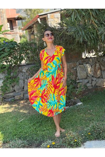 Punta Otantik Pss12229 Viscose Magic Dress
