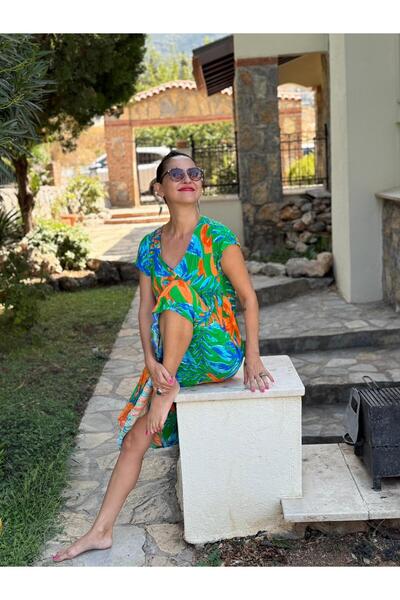 Punta Otantik Pss12211 Viscose Magic Dress
