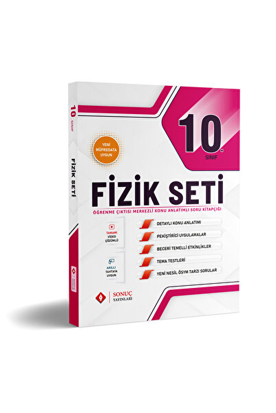 Sonuç Yayınları 10. SINIF FİZİK MODÜLER SET 2025-2026