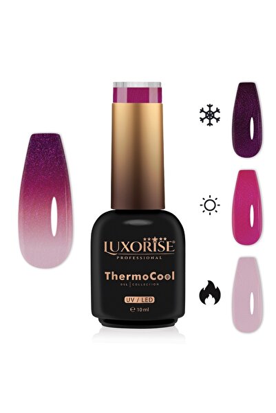 LUXORISE Oja semipermanentă termică ThermoCool în 3 culori - nuanțe de lavand...