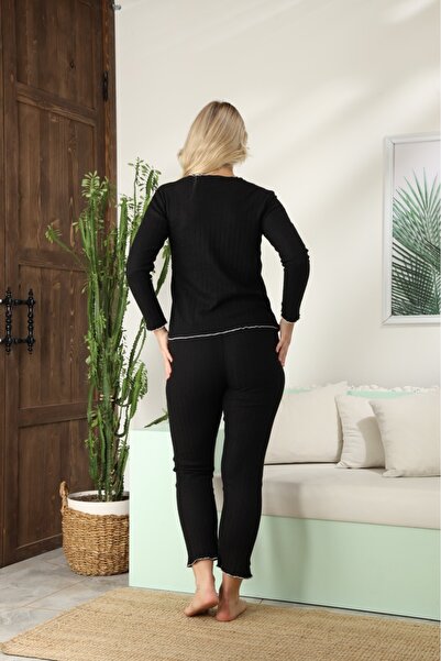 LİLA İÇ GİYİM Pyžamová súprava s dlhými rukávmi značky Interlock