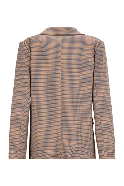 Fabrika Bej - Çok Renkli Kadın Blazer F5WL-CKT0111