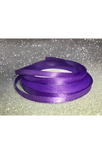 Deniz Party Store شريط ستان 6 مم 23 متر (25 ياردة) قطعة واحدة أرجواني