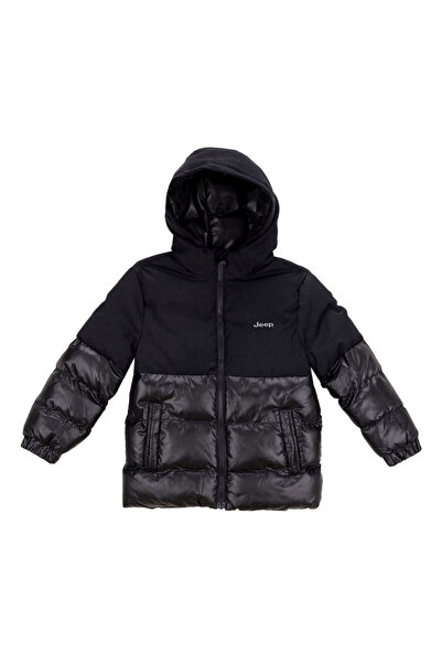 Jeep Siyah Erkek Çocuk Mont J5WB-MNT7707