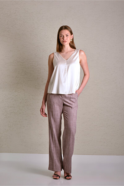 KASHA 23YP007 PİLELİ BOL PAÇA PANTOLON