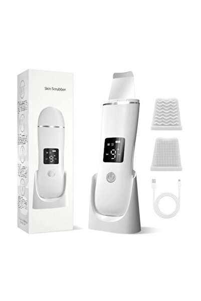 Medeyatech Device, ultrasonic cleanser, blackhead removal, hydration, scrubber, peeling, white