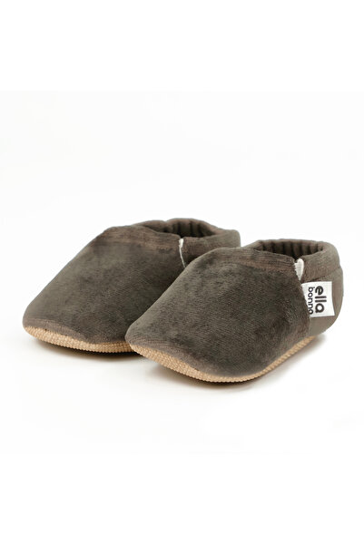 Ella Bonna Non-Slip Sole Baby and Toddler Booties, Velvet and Organic Cotton ...