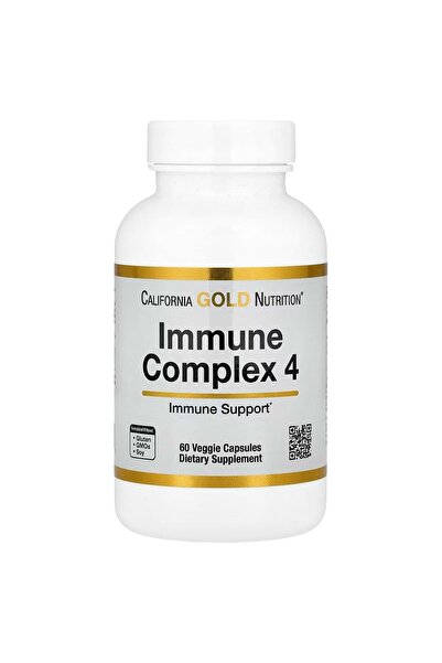 California Gold Nutrition Immune 4 Complex 60 Veggie Kapsül
