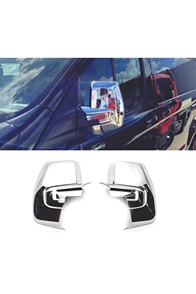 MYTUNİNG Ford Custom 2012 Ve Üzeri Abs Plastik Krom Kaplama Ayna Kapağı 2 Parça