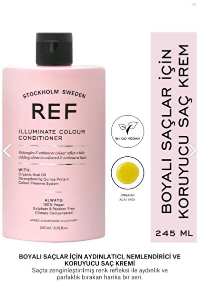 REF STOCKHOLM Ref Illumınate Colour Cond. 245 Ml