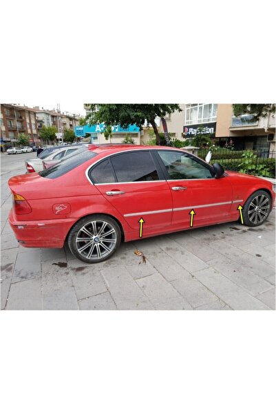 Genel Markalar Bmw E46 Krom Yan Kapı Çıtası 6 Parça 1998-2005 Paslanmaz Çelik