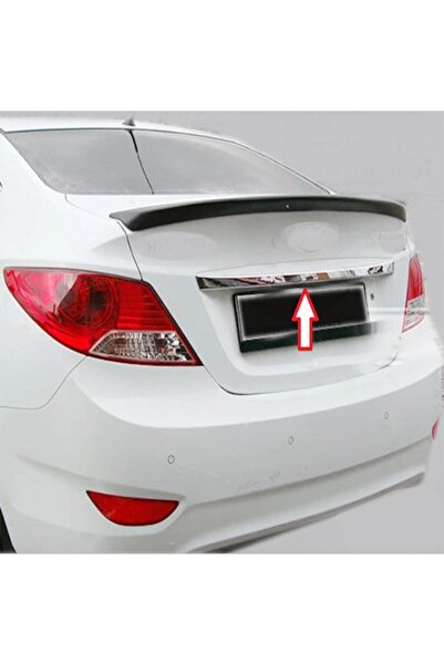 AKTİF OTO KROM Hyundai Accent Blue Bagaj Çıtası Krom 2011 +