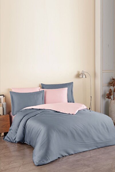 VAROL Cotton Satin (Family Size) Duvet Cover Set