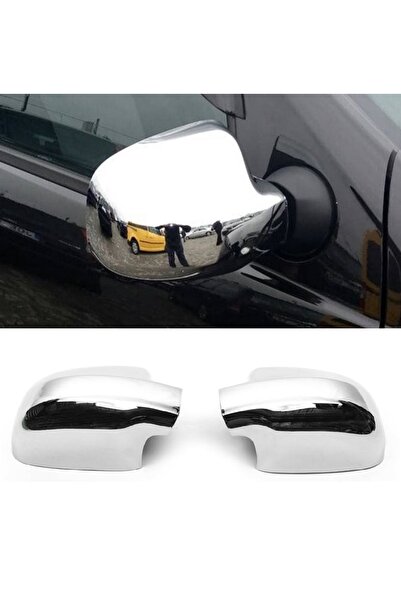 MYTUNİNG Dacia Sandero Stepway 2007-2019 Arası Abs Plastik Krom Kaplama Ayna Kapağı 2 Prç