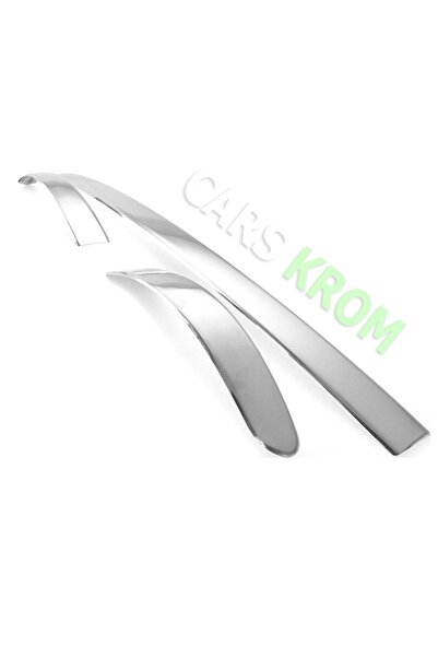 CARS OTO KROM AKSEUAR Fıat Lınea Krom Arka Tampon Çıtası Seti 3 Prç 2012 Ve Üzeri