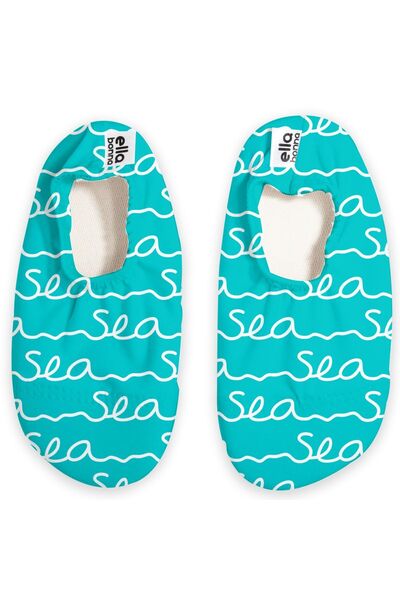 Ella Bonna Non-Slip Sole Unisex Baby Kids Sea Shoes Pool Shoes Sea Lettering