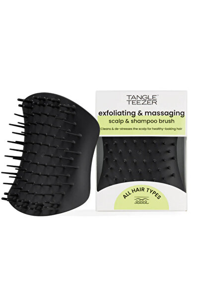 Tangle Teezer Onyx Black Saç Derisi Masaj Ve Eksfoliye Edici Fırça