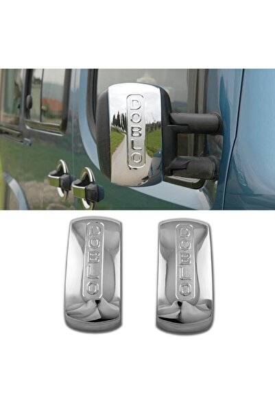 MYTUNİNG Fiat Doblo Abs Plastik Krom Kaplama Ayna Kapağı 2 Parça 2000-2010 Arası