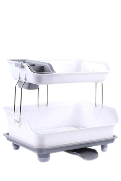 Generic Dish Rack Two Layers Detachable Kitchen Storage Shelf