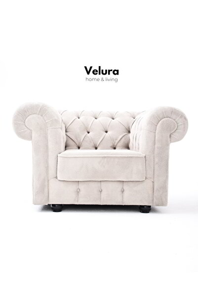 Velura Home & Living Chester Koltuk Takımı & Oturma Grubu (3+3+1+1)