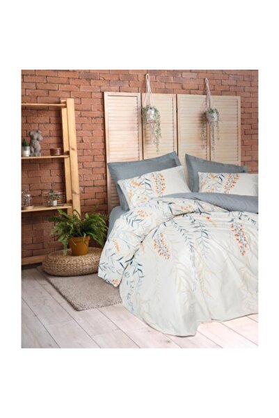 Cotton Box Модель Двоспальний комплект постільної білизни Hiedra indigo