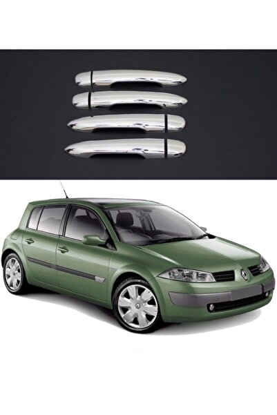ctk Renault Megane 2 Hb Krom Kapı Kolu 2004 - 2012 8 Prç.
