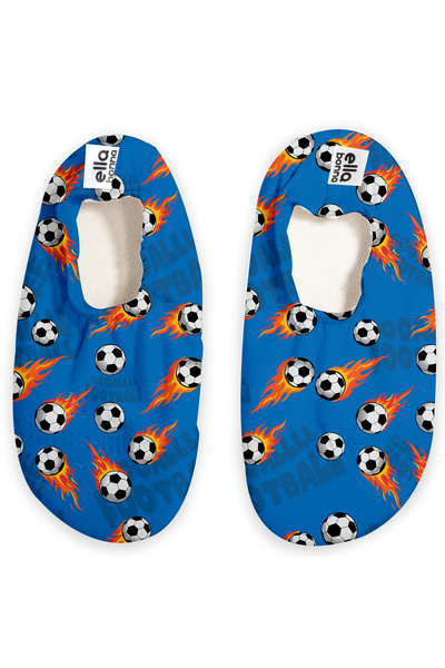 Ella Bonna Non-Slip Sole, Unisex Baby, Children's Sea Shoes, Pool Booties, Flame Ball