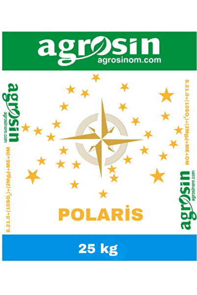 Agrosin Süper Taban Organomineral 8 21 0 10 So3 Me Granül Gübre (25KG)