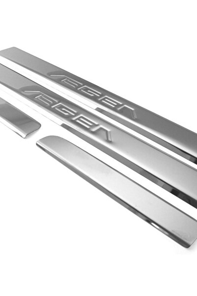 TRDENSA Fiat Egea 2016> Krom Kapı Eşiği 4 Parça Paslanmaz Çelik