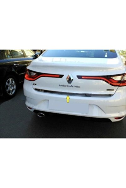 Civan Oto Aksesuar Renault Megane 4 Sedan Krom Bagaj Alt Çıtası 2016-2020 P.ç...