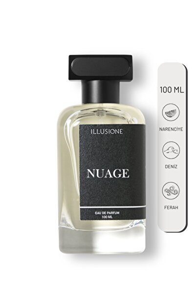 ILLUSIONE FRAGRANCE Nuage Edp Erkek Parfüm 100ml | Narenciye-marin-fresh | Deniz, Bergamot, Narenciye, Amber