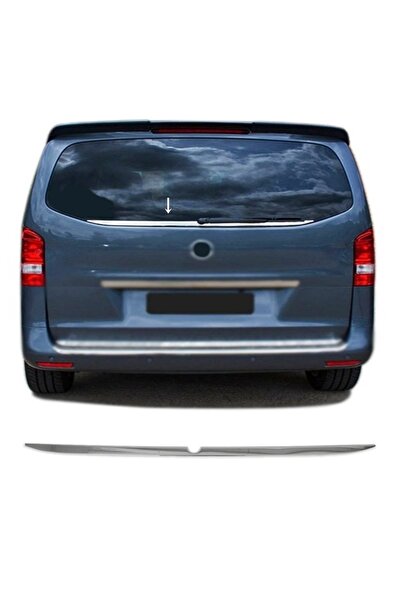 MYTUNİNG Mercedes Vito W447 2015 Ve Üzeri Krom Arka Cam Alt Çıtası Paslanmaz ...