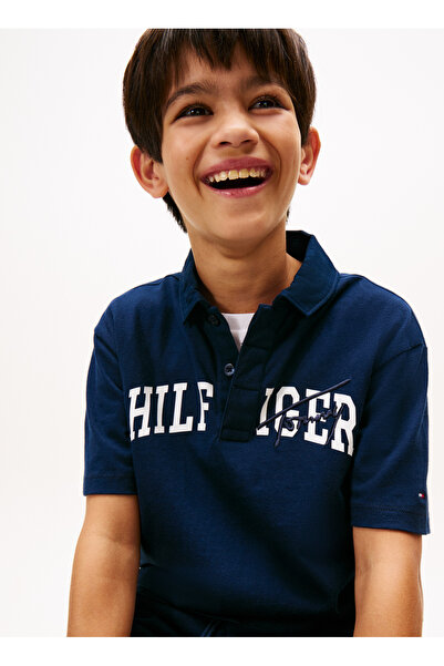 Tommy Hilfiger Lastikli Paça Lacivert Erkek Çocuk Eşofman Altı KB0KB09695C1G
