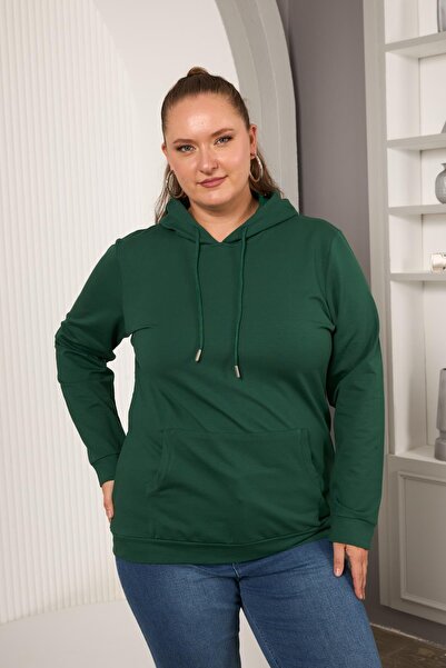 RMG Φούτερ Emerald Hooded Plus Size