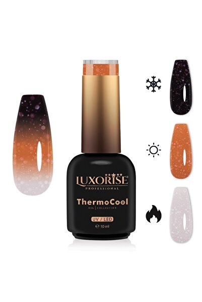 LUXORISE Oja semipermanentă termică ThermoCool cu ​​3 culori - Magic Spritz 10ml