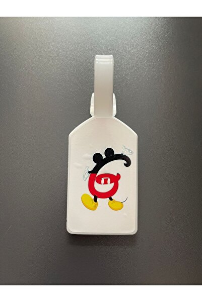 Seyahataksesuar Travel Accessory Mickey Designed Letters Luggage Bag Suitcase Label