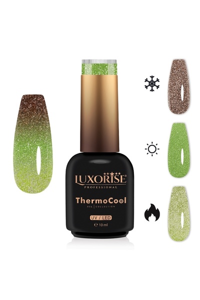 LUXORISE Ημιμόνιμο Θερμικό Βερνίκι Νυχιών ThermoCool 3 Χρωμάτων - Serene Mind...