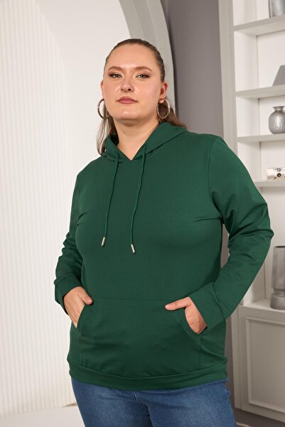 RMG Φούτερ Emerald Hooded Plus Size