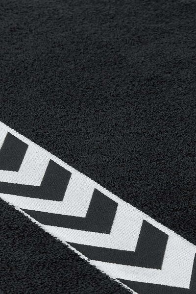 VEVİEN HOME Сержант 30x100 см 100% бавовна (450 GSM) Чорний спортивний рушник Фітнес Гімнастика Гольф Бокс Теніс Рушник