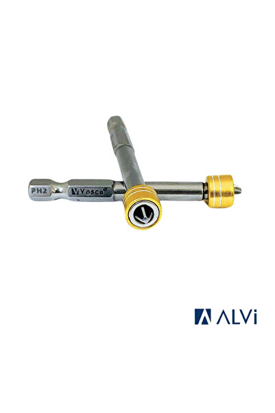 Genel Markalar Özel Mıknatıslı Bits Uç Matkap Ucu Tornavida Ucu Vidalama Ucu PH2-65 mm ( 1 ADET )