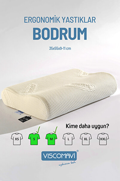 viscomavi Bodrum Ergonomik & Ortopedik Visco Yastık