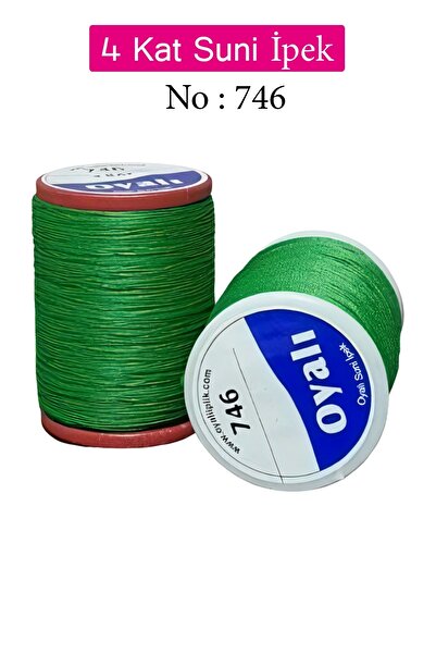 YenisiniAl Оялі 4-шарова штучна шовкова нитка Голка для оялі Нитка для бісеру...