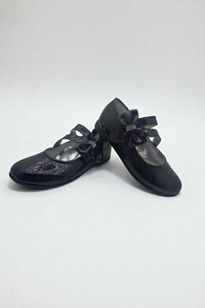 ForYou4 Bantlı Ortopedik Kız Bebek çocuk Rugan Taşlı günlük ayakkabı