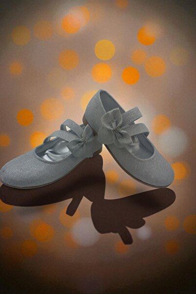 ForYou4 Bantlı Ortopedik Kız Bebek çocuk simli günlük ayakkabı